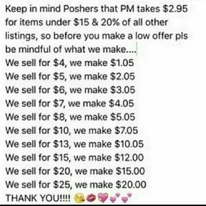 What We Make with Each Sale